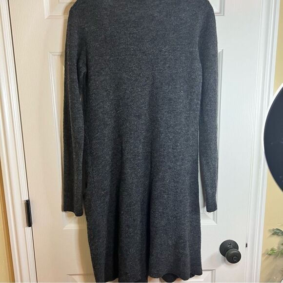 EILEEN FISHER WOOL BLEND‎ MIDI DRESS WITH POCKETS SIZE XS BUT RUNS BIG - Picture 2 of 5